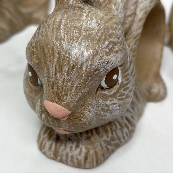 Napkin Ring Holder Bunny Rabbit Rustic - Picture 5 of 9